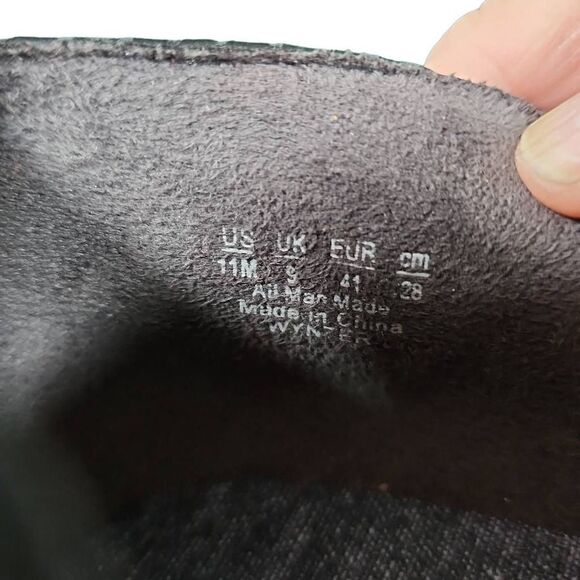 Dr. Scholl's Women's Wynter Black Faux Leather Be Energized Wedge Booties Sz 11 - Picture 8 of 9